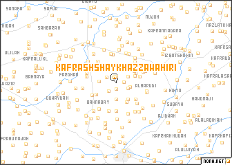 map of Kafr ash Shaykh az̧ Z̧awāhirī