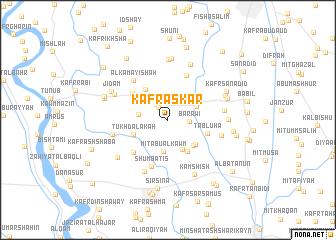 map of Kafr ‘Askar