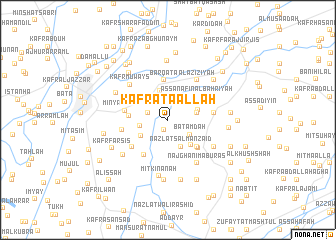 map of Kafr ‘Aţāʼ Allāh