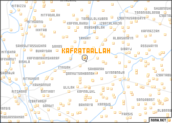 map of Kafr ‘Aţāʼ Allāh