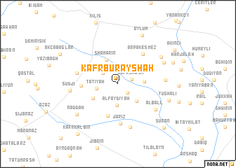 map of Kafr Burayshah