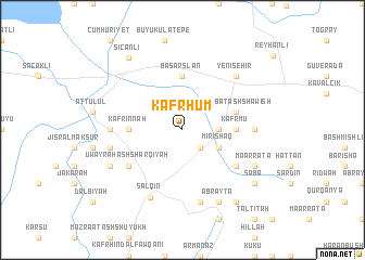 map of Kafr Hūm