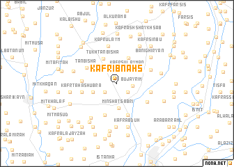 map of Kafr Ibnahs