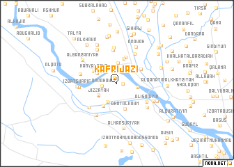 map of Kafr ʼijāzī