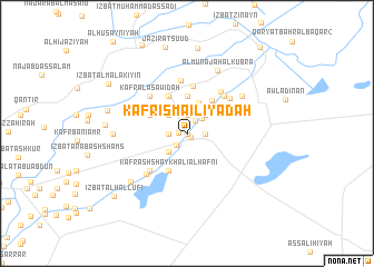 map of Kafr Ismā‘īl ‘Iyādah