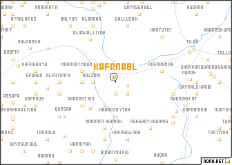 map of Kafr Nabl