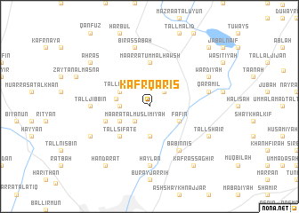 map of Kafr Qāriş