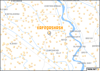 map of Kafr Qashāsh