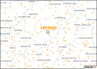 map of Kafr Sa‘d