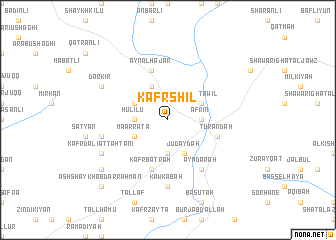 map of Kafr Shīl