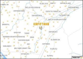 map of Kafr Ţāḩāʼ