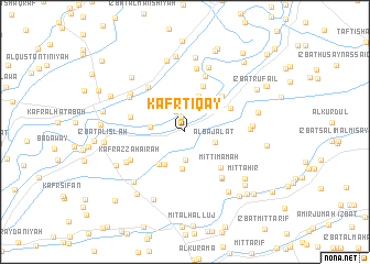 map of Kafr Tiqay