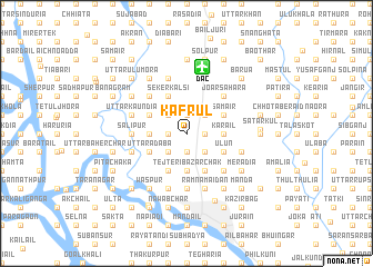 map of Kāfrul