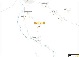 map of Kafrun