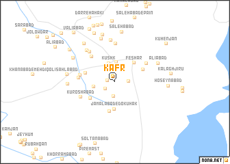 map of Kafr