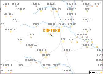 map of Kaftaka