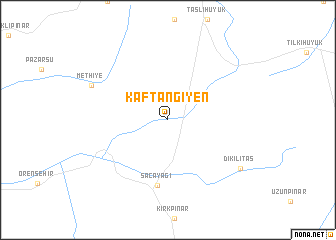 map of Kaftangiyen