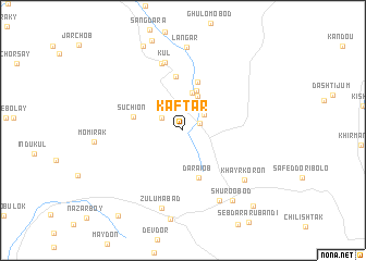 map of Kaftar