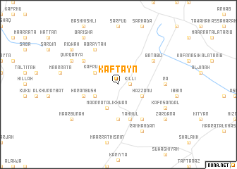 map of Kaftayn