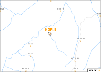 map of Kafui