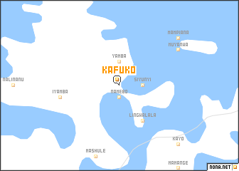 map of Kafuko