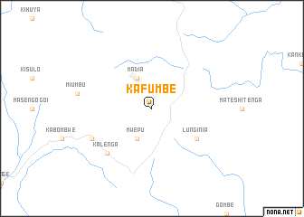 map of Kafumbe