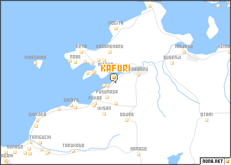 map of Kafuri