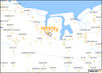 map of Kafuta