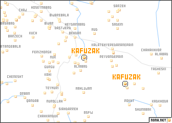 map of Kafūzak