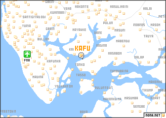 map of Kafu