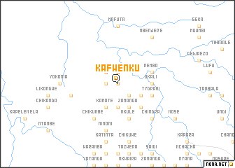 map of Kafwenku