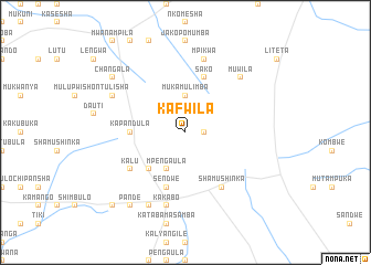 map of Kafwila