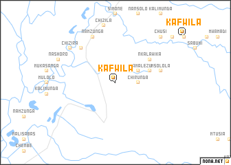 map of Kafwila