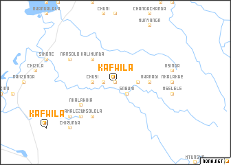 map of Kafwila