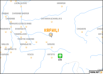 map of Kafwili