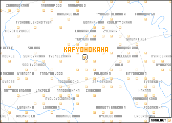 map of Kafyohokaha