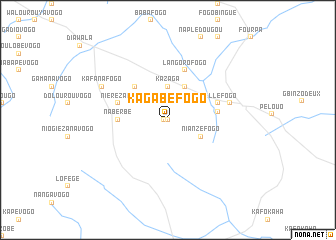 map of Kagabéfogo