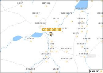 map of Kagadama