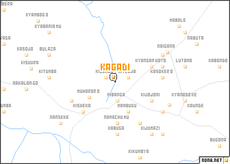 map of Kagadi