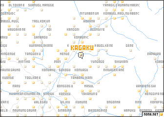 map of Kagaku