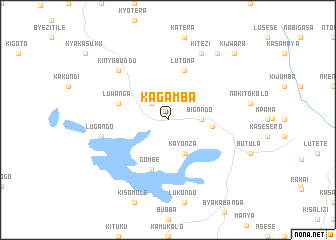map of Kagamba