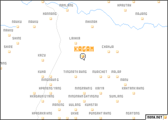 map of Kagām