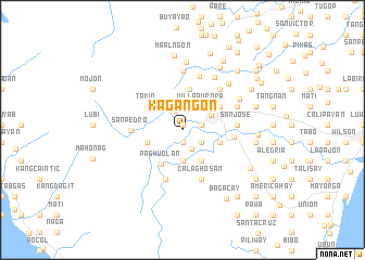 map of Kagangon