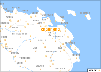 map of Kaganhao