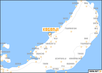 map of Kaganji