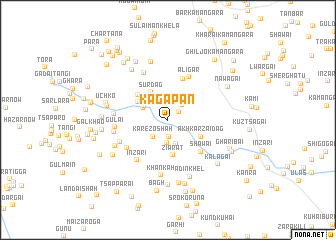 map of Kagapān