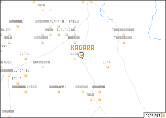 map of Kagara