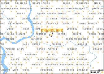 map of Kāgār Char