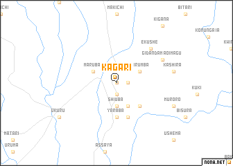 map of Kagari