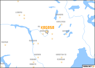 map of Kagasa